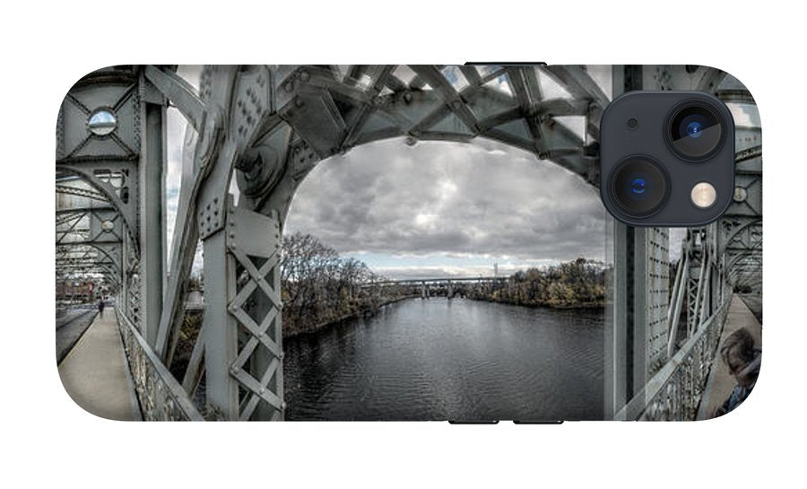 Panorama 3152 Falls Bridge - Phone Case