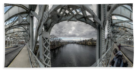 Panorama 3152 Falls Bridge - Bath Towel