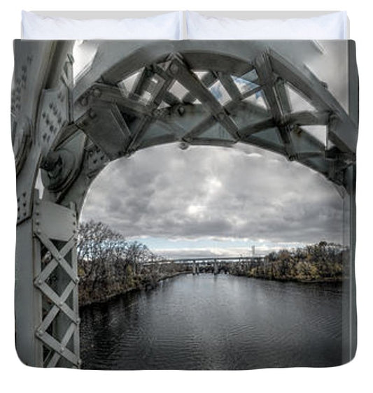 Panorama 3152 Falls Bridge - Duvet Cover