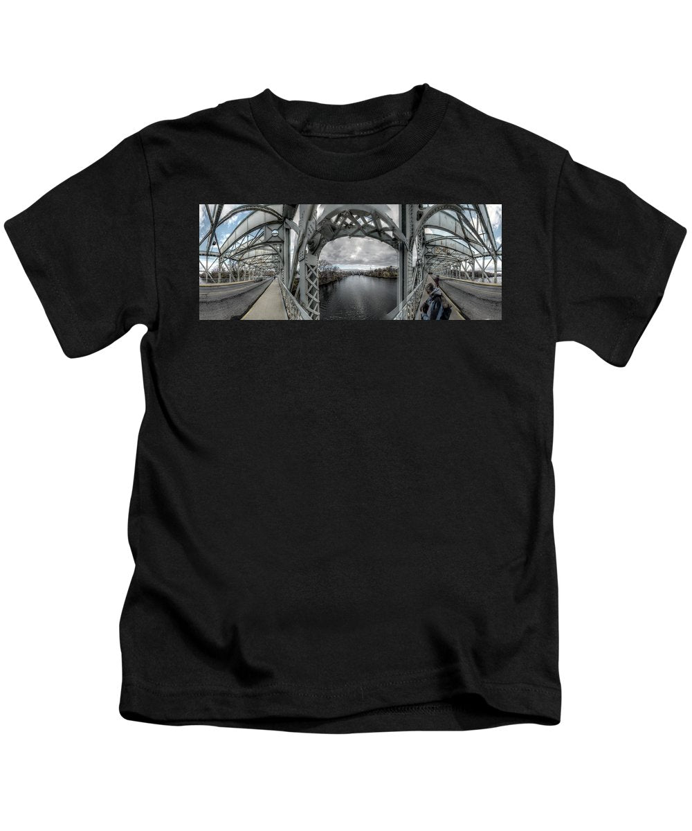 Panorama 3152 Falls Bridge - Kids T-Shirt