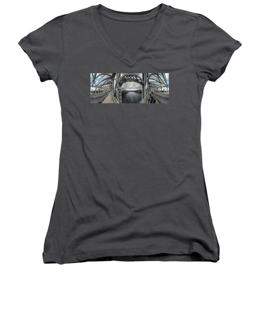 Panorama 3152 Falls Bridge - Women's V-Neck