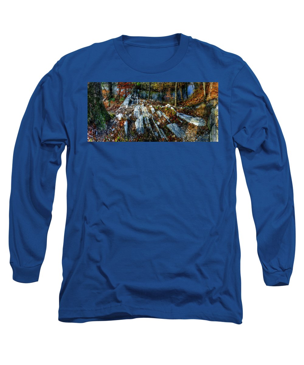 Panorama 3170 Morris Arboretum of the University of Pennsylvania - Long Sleeve T-Shirt