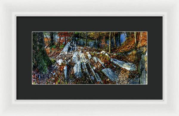Panorama 3170 Morris Arboretum of the University of Pennsylvania - Framed Print