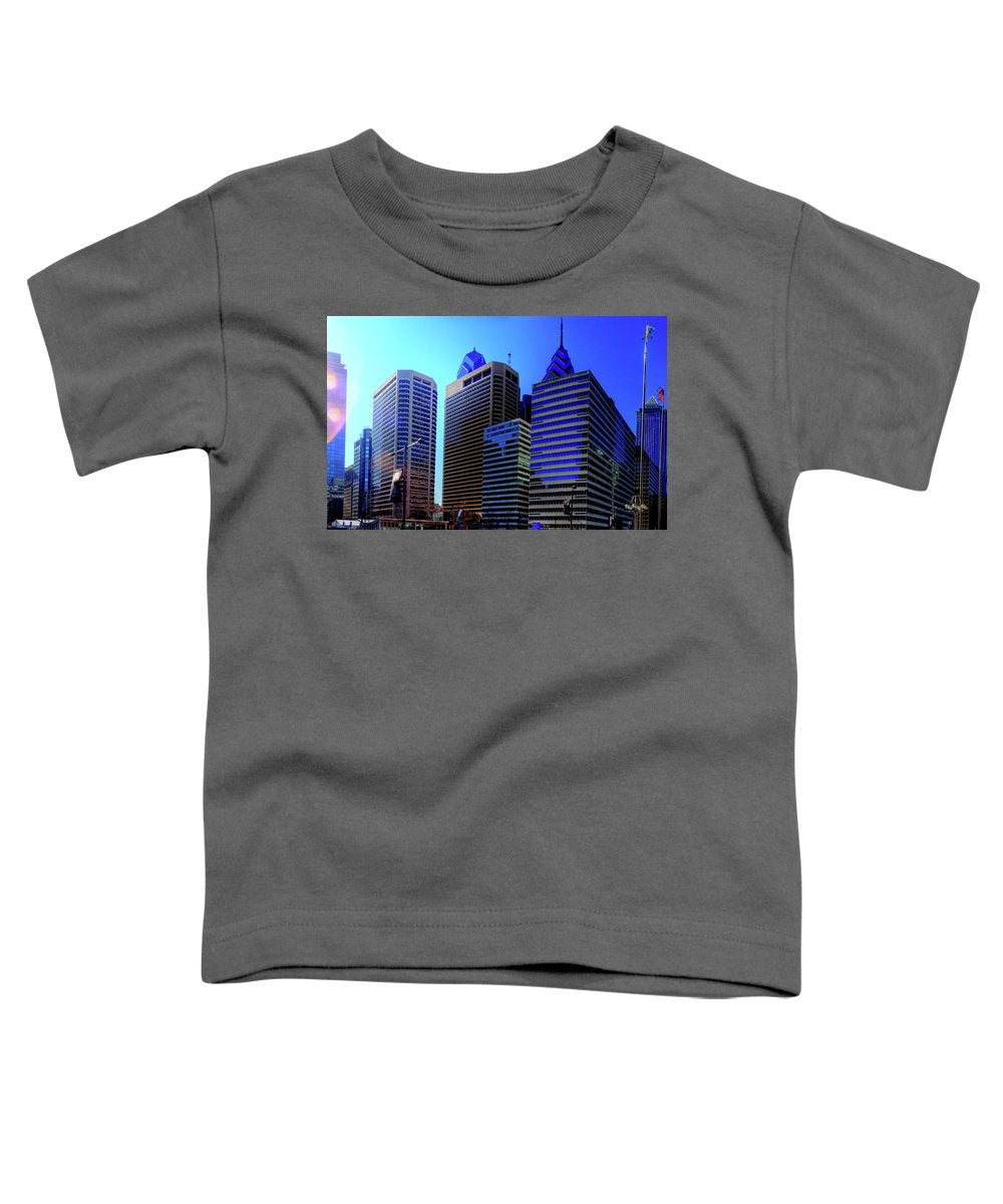 Panorama 3186 15th St and John F. Kennedy Blvd - Toddler T-Shirt
