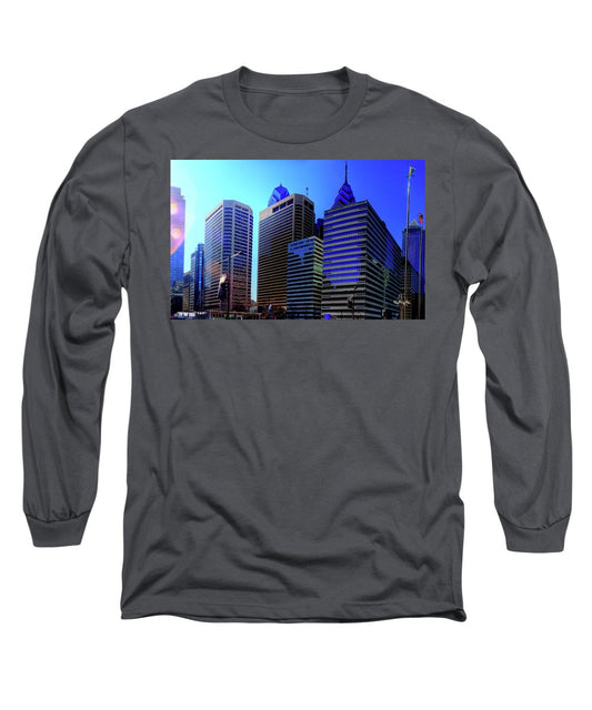 Panorama 3186 15th St and John F. Kennedy Blvd - Long Sleeve T-Shirt