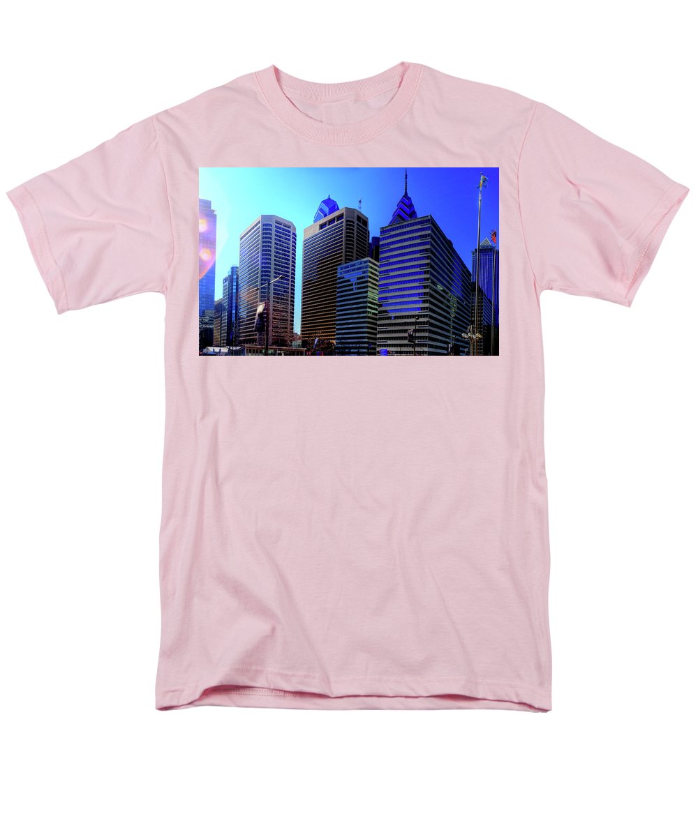 Panorama 3186 15th St and John F. Kennedy Blvd - Men's T-Shirt  (Regular Fit)