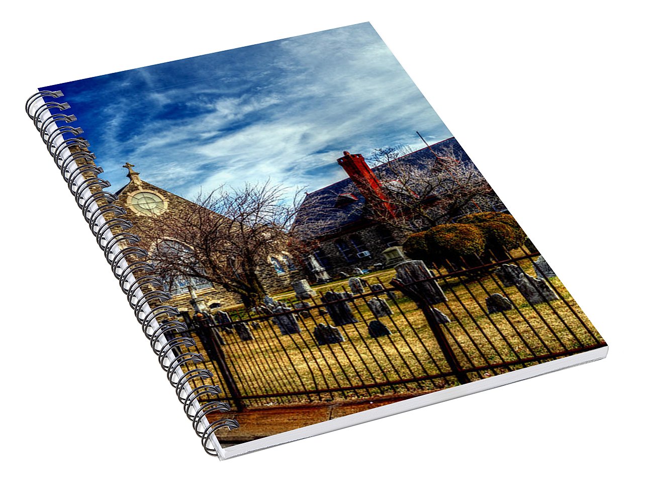 Panorama 3192 6695 Germantown Ave - Spiral Notebook