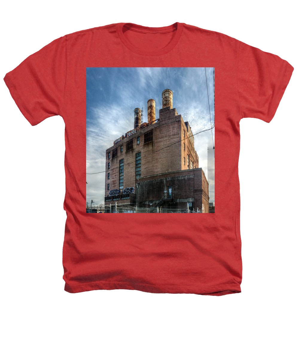 Panorama 3206 Willow Street Steam Plant - Heathers T-Shirt