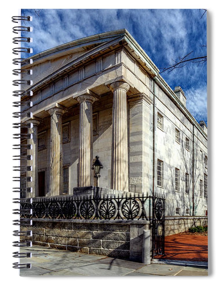 Panorama 3273 Second Bank of the United States - Spiral Notebook