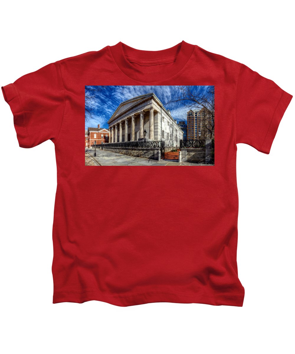 Panorama 3273 Second Bank of the United States - Kids T-Shirt