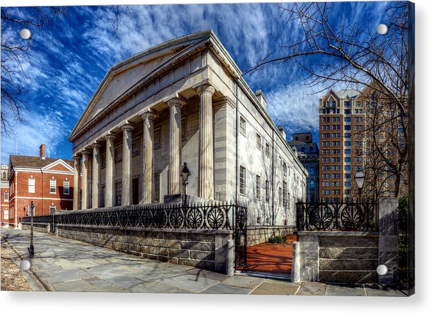 Panorama 3273 Second Bank of the United States - Acrylic Print