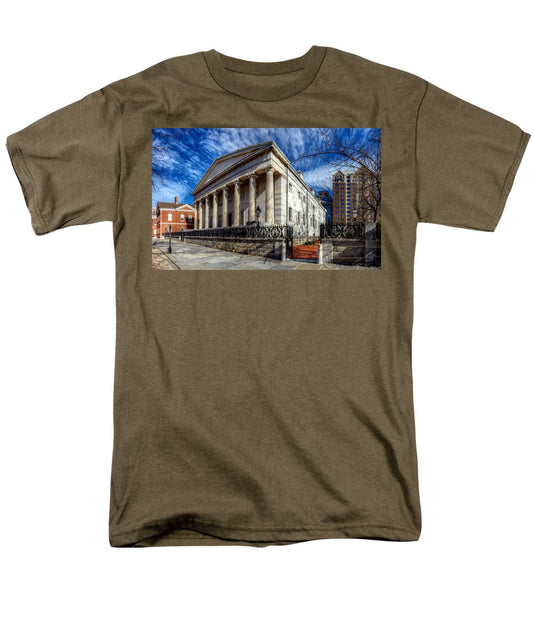 Panorama 3273 Second Bank of the United States - Men's T-Shirt  (Regular Fit)