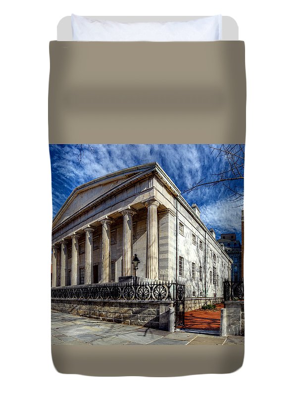 Panorama 3273 Second Bank of the United States - Duvet Cover