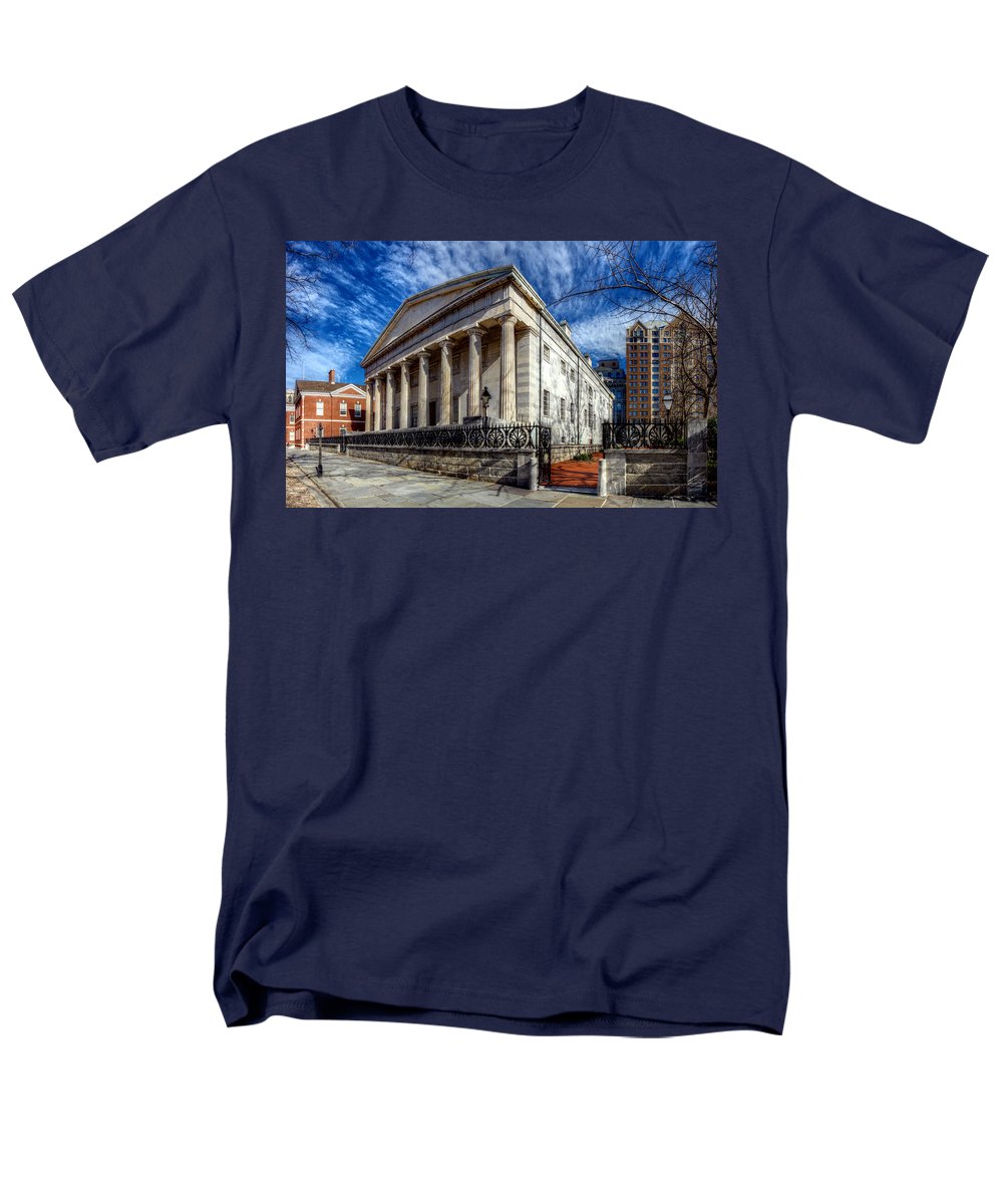 Panorama 3273 Second Bank of the United States - Men's T-Shirt  (Regular Fit)