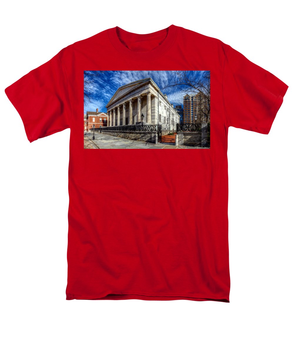 Panorama 3273 Second Bank of the United States - Men's T-Shirt  (Regular Fit)