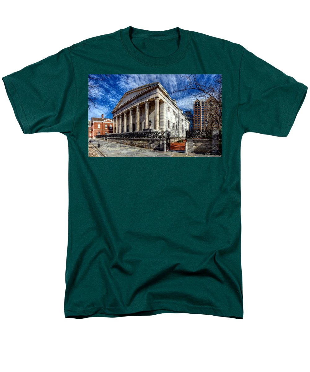 Panorama 3273 Second Bank of the United States - Men's T-Shirt  (Regular Fit)