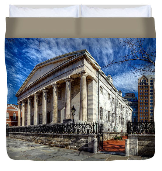 Panorama 3273 Second Bank of the United States - Duvet Cover