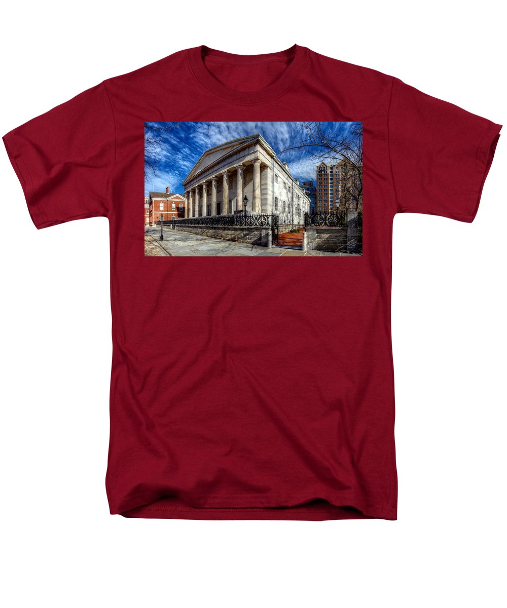 Panorama 3273 Second Bank of the United States - Men's T-Shirt  (Regular Fit)