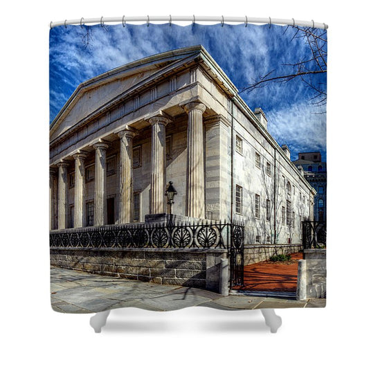 Panorama 3273 Second Bank of the United States - Shower Curtain