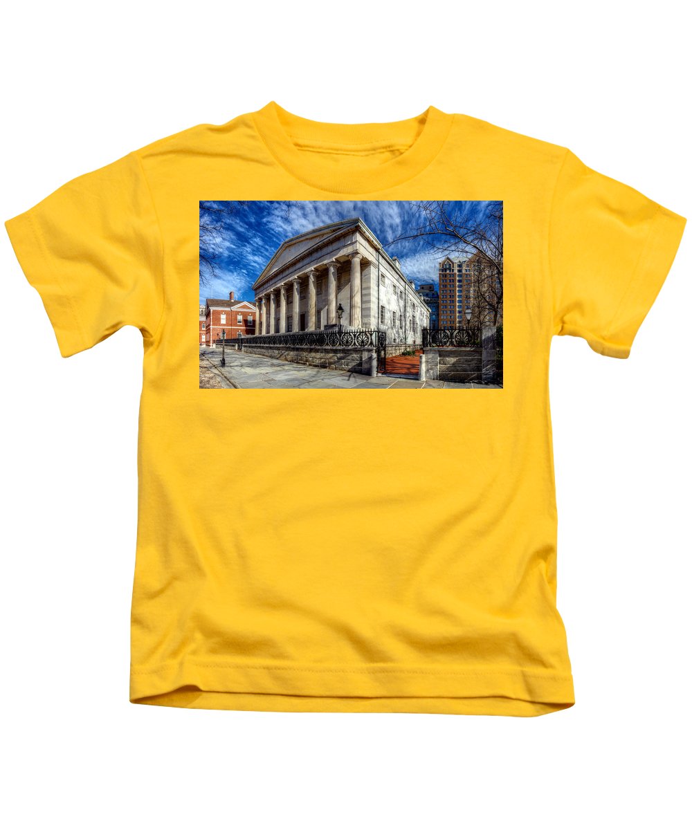 Panorama 3273 Second Bank of the United States - Kids T-Shirt