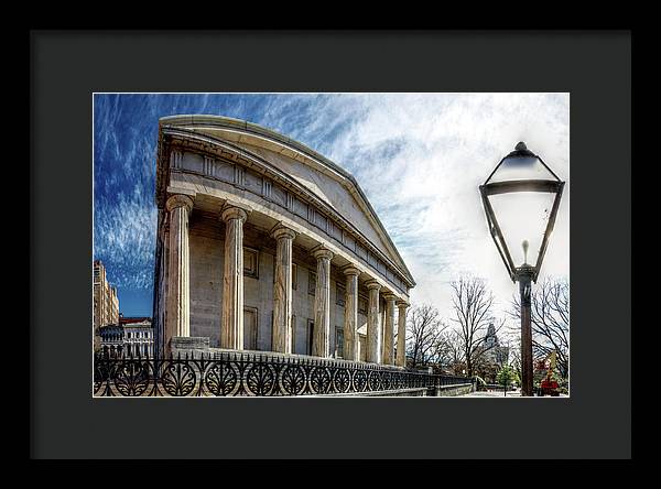 Panorama 3280 Second Bank of the United States - Framed Print