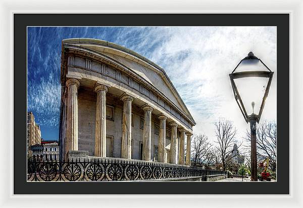 Panorama 3280 Second Bank of the United States - Framed Print