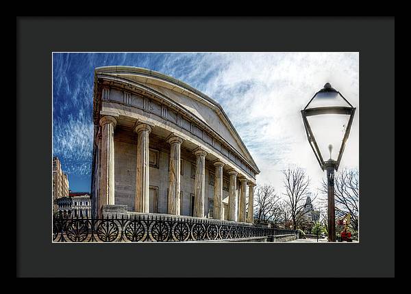 Panorama 3280 Second Bank of the United States - Framed Print