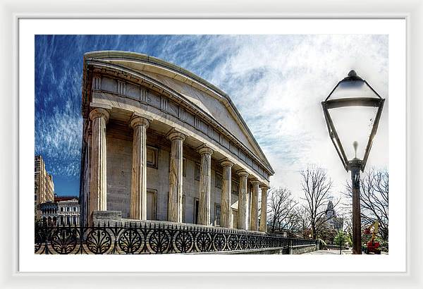 Panorama 3280 Second Bank of the United States - Framed Print