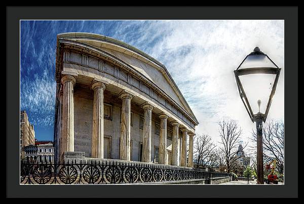 Panorama 3280 Second Bank of the United States - Framed Print