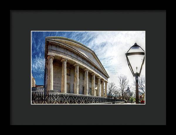 Panorama 3280 Second Bank of the United States - Framed Print