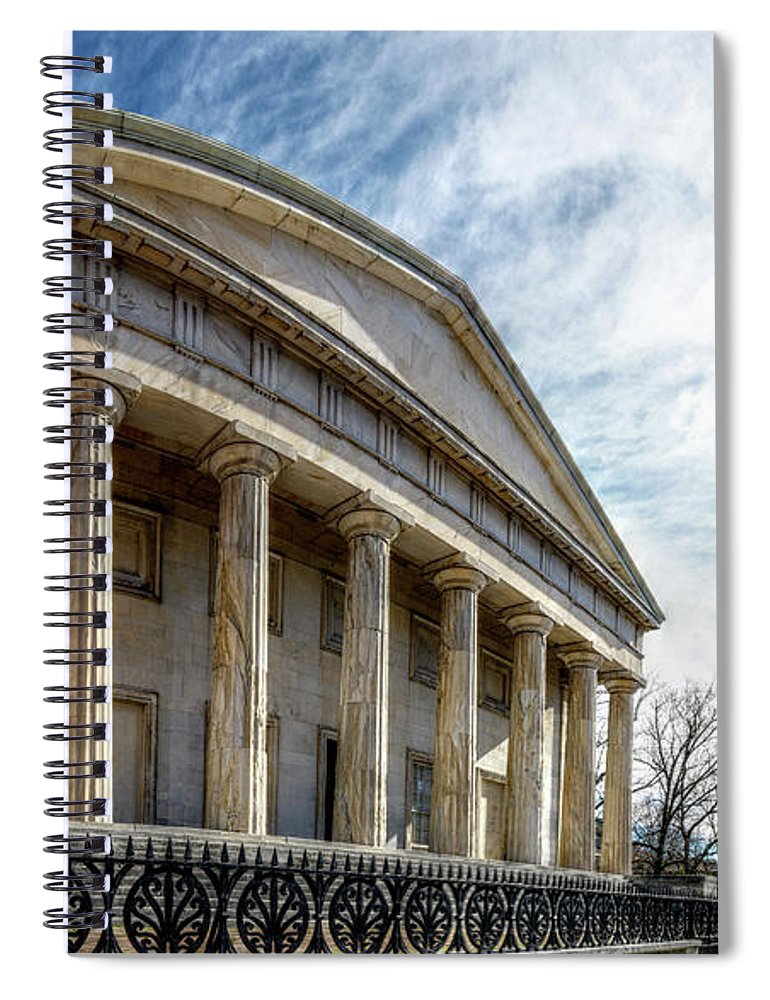 Panorama 3280 Second Bank of the United States - Spiral Notebook