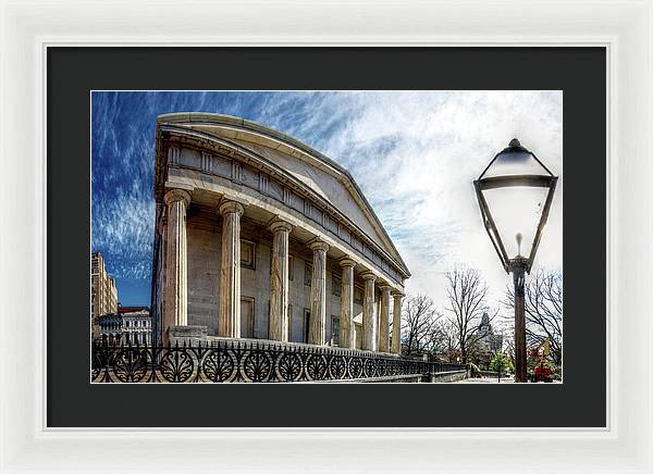 Panorama 3280 Second Bank of the United States - Framed Print