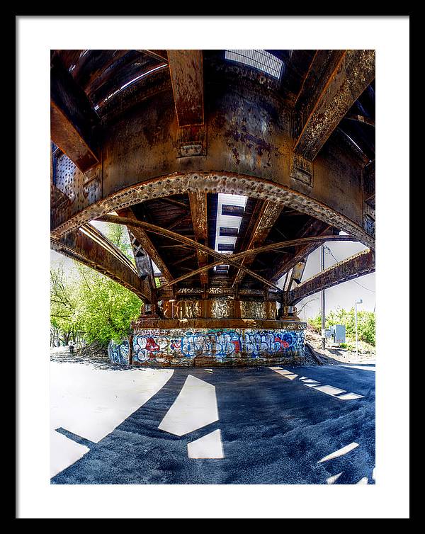 Panorama 3356 CSX Bridge - Framed Print