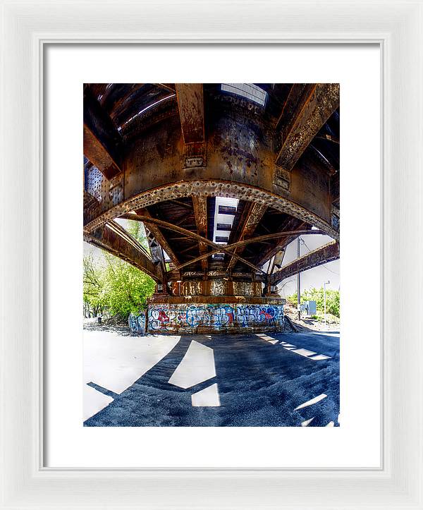 Panorama 3356 CSX Bridge - Framed Print