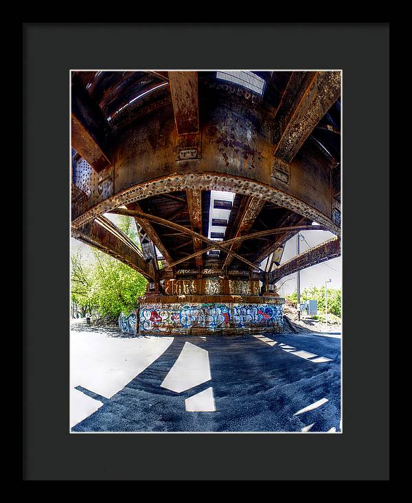 Panorama 3356 CSX Bridge - Framed Print