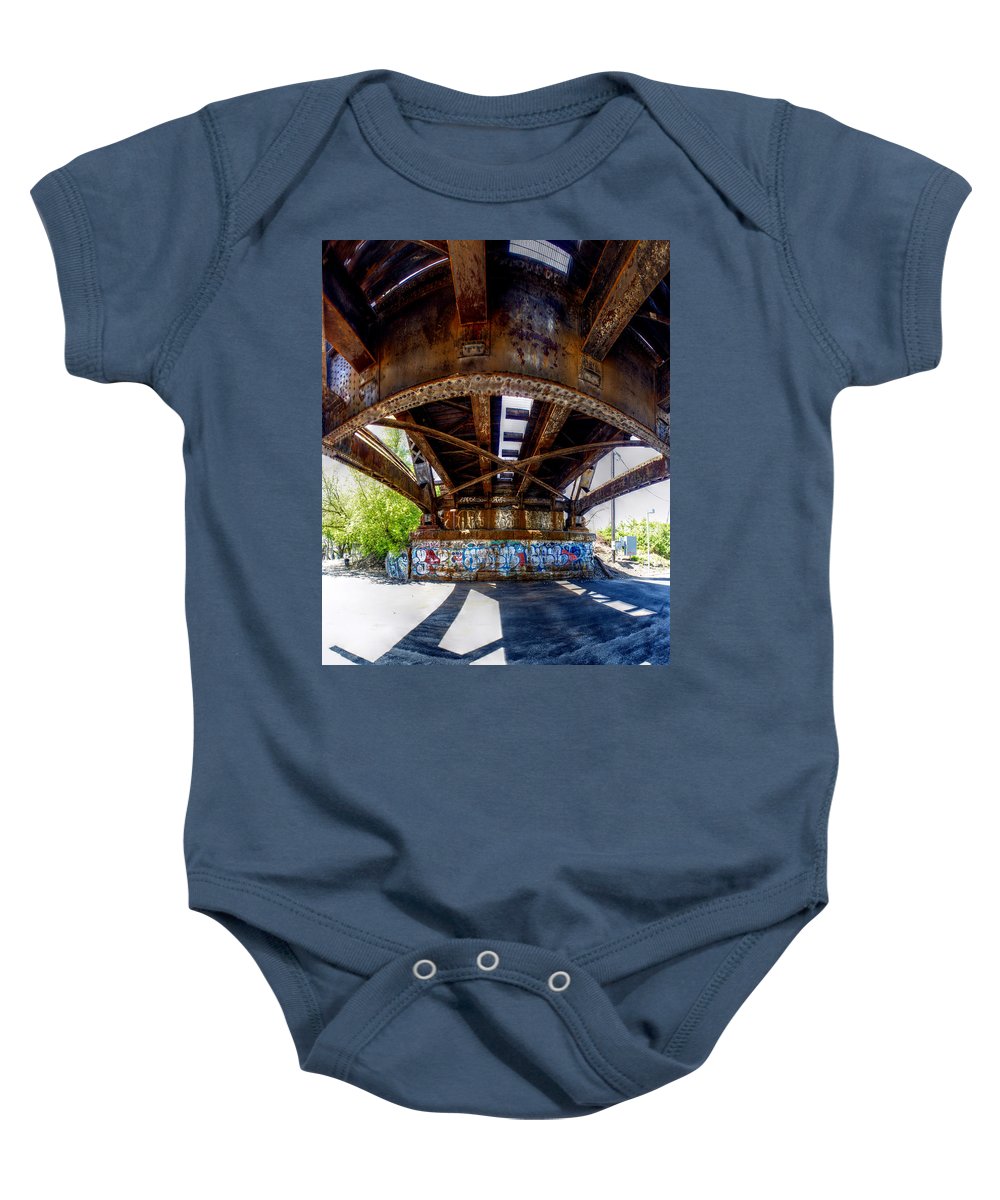 Panorama 3356 CSX Bridge - Baby Onesie