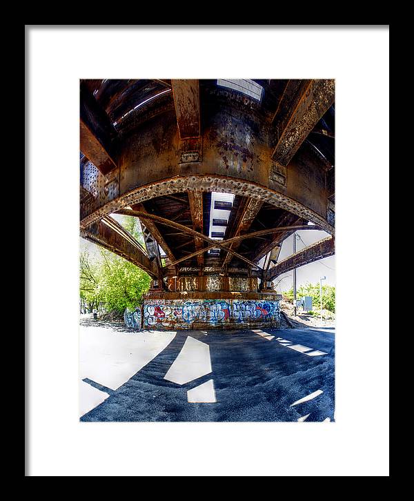 Panorama 3356 CSX Bridge - Framed Print