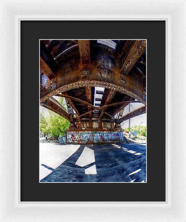 Panorama 3356 CSX Bridge - Framed Print