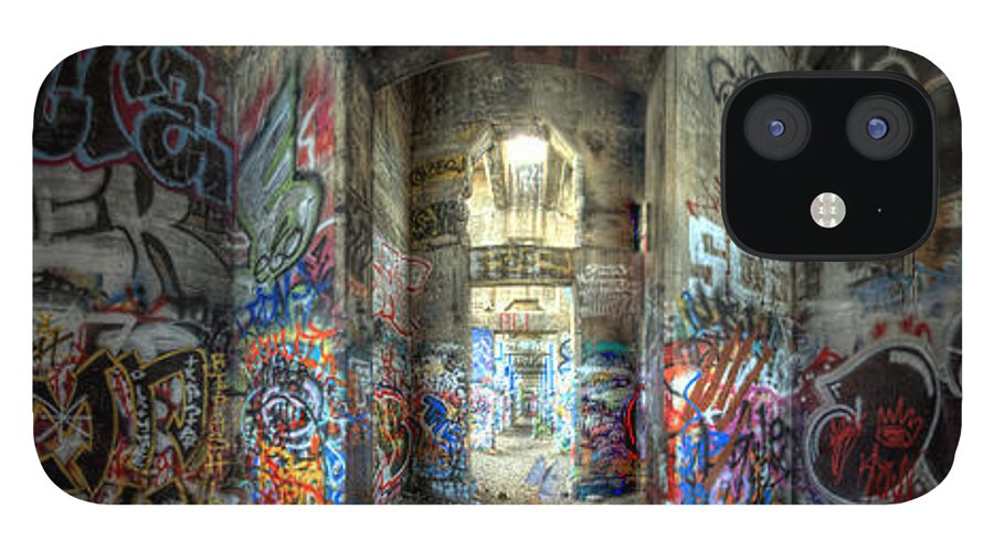 Panorama 3404 Pier 18 aka Graffiti Pier - Phone Case