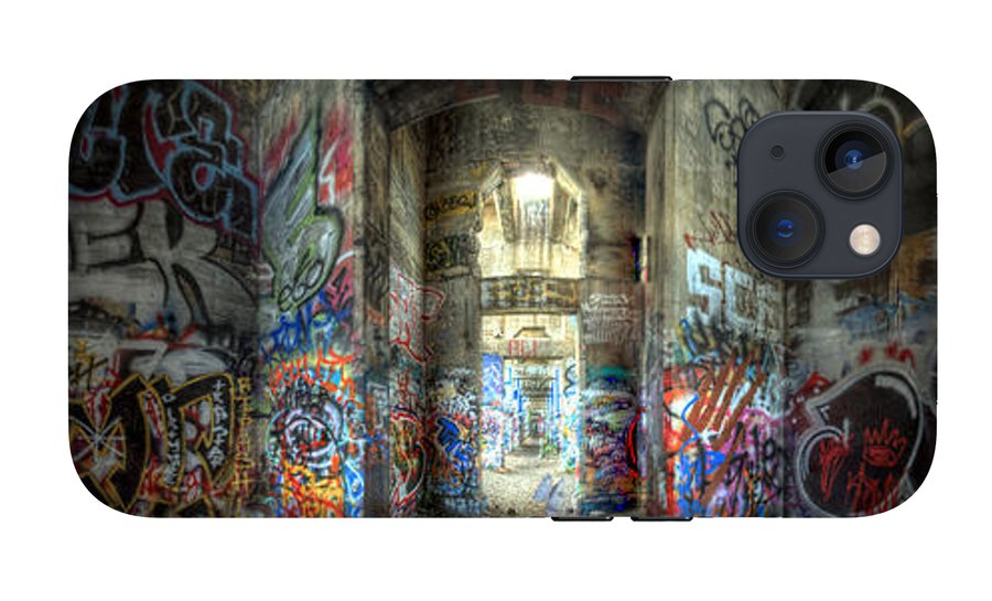 Panorama 3404 Pier 18 aka Graffiti Pier - Phone Case