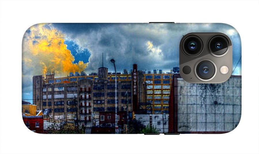 Panorama 3468 Eraserhood Skyline - Phone Case