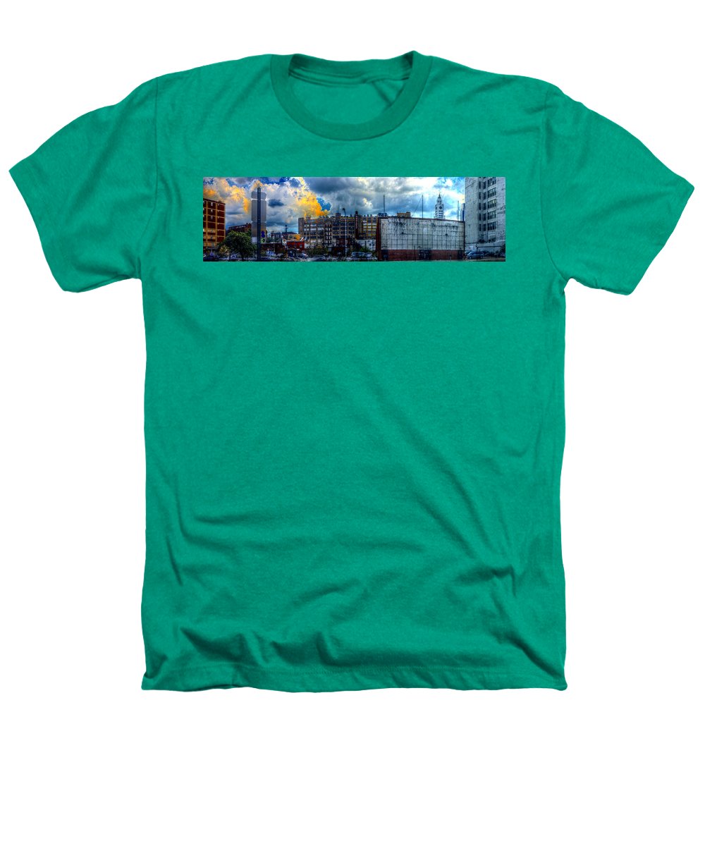 Panorama 3468 Eraserhood Skyline - Heathers T-Shirt