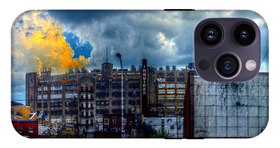 Panorama 3468 Eraserhood Skyline - Phone Case