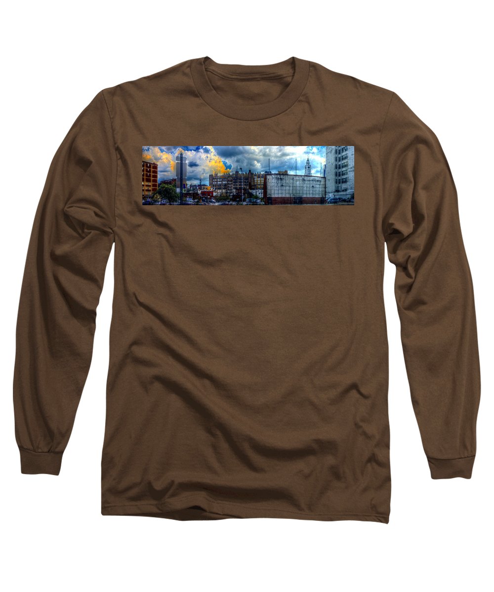 Panorama 3468 Eraserhood Skyline - Long Sleeve T-Shirt