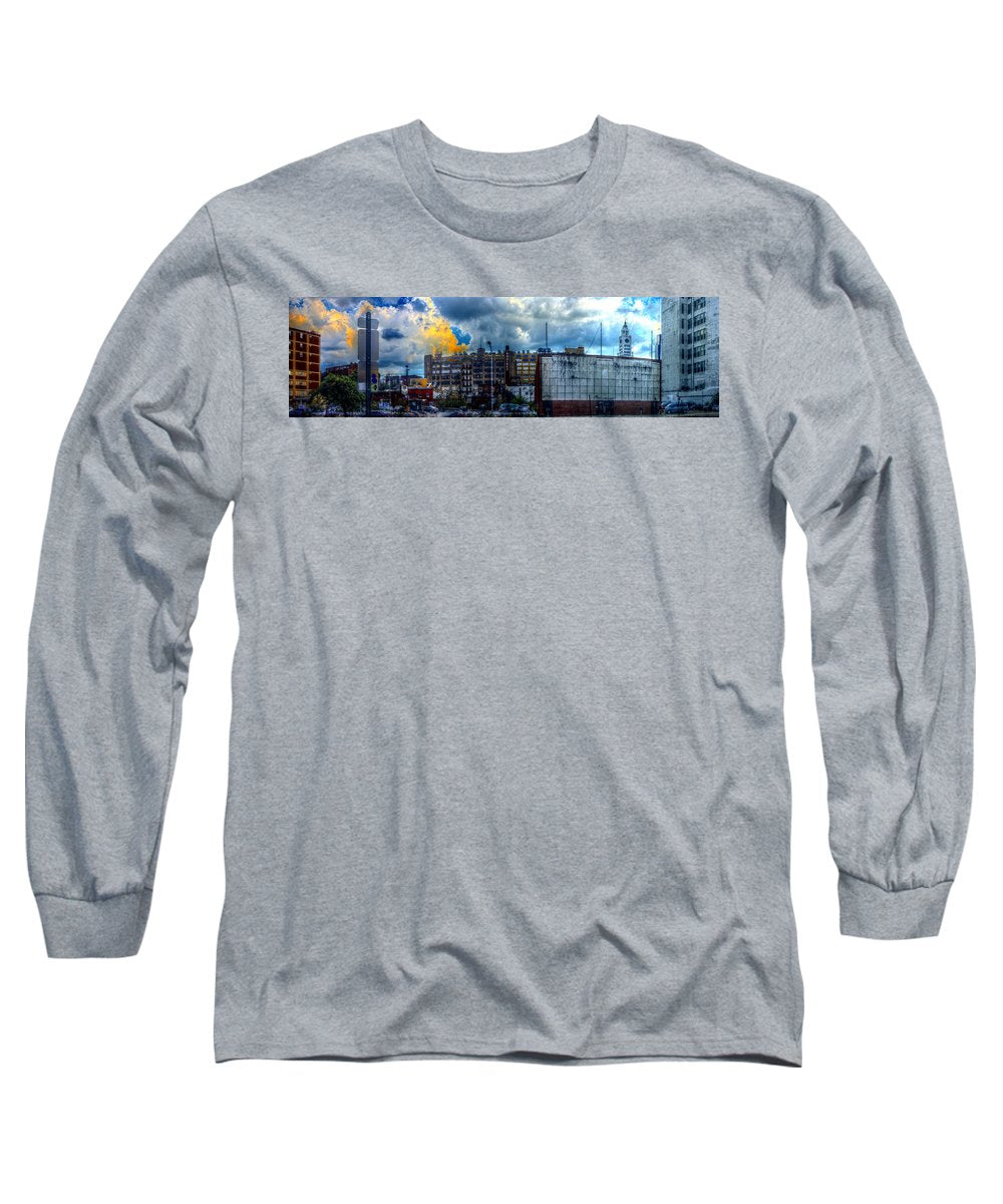 Panorama 3468 Eraserhood Skyline - Long Sleeve T-Shirt