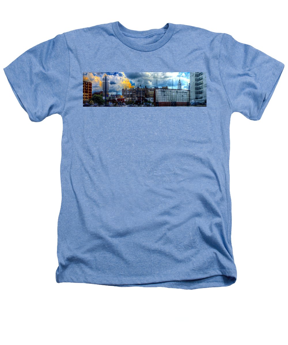 Panorama 3468 Eraserhood Skyline - Heathers T-Shirt