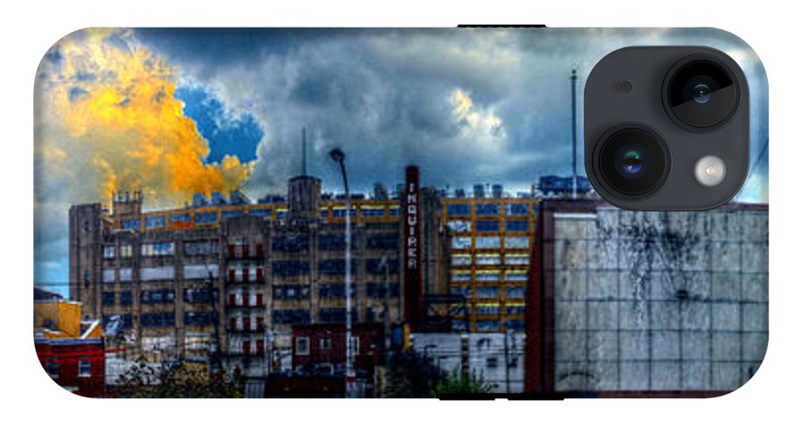 Panorama 3468 Eraserhood Skyline - Phone Case