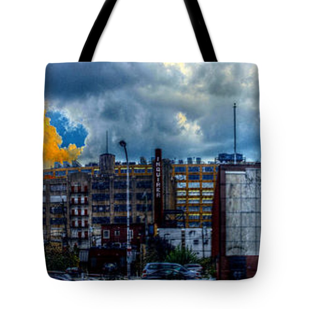 Panorama 3468 Eraserhood Skyline - Tote Bag