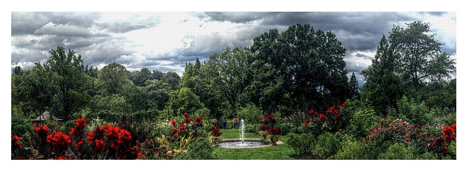 Panorama 3492 Morris Arboretum of the University of Pennsylvania - Yoga Mat