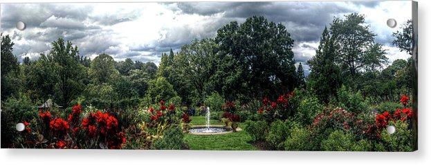 Panorama 3492 Morris Arboretum of the University of Pennsylvania - Acrylic Print